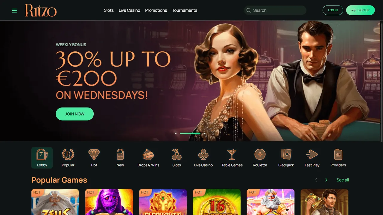 Ritzo interface